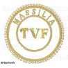 Badge / Macaron GLNF – Grande tenue provinciale – TVF – Massilia – Brodé main